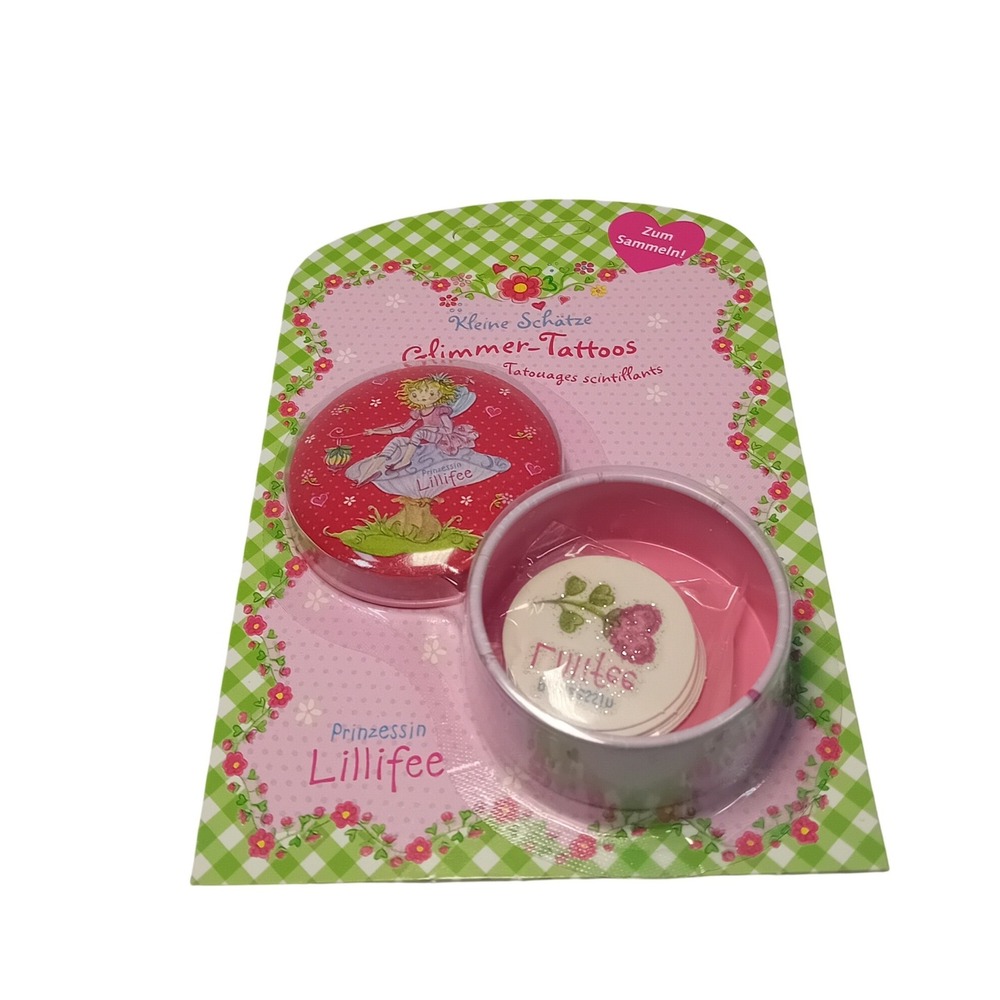 BNIB NEW Y2K Princess Lillifee Glimmer Tattoo Kidcore Girlhoodcore NOS Deadstock